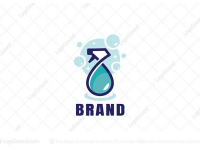 Cleaning Spray Logo (for sale)