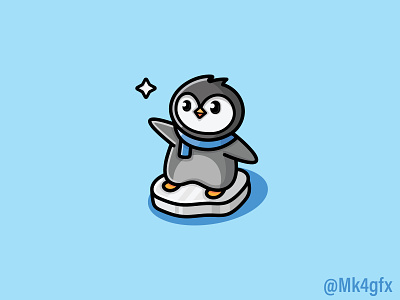 Cute Penguin Logo (Sold)