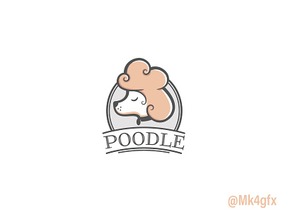 Elegant Poodle Logo (available for sale)