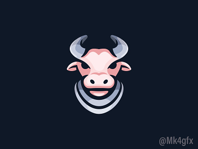 Modern Bull Logo (for sale) animal beef branding bull calf design illustration logo logo 2d logos meat modern