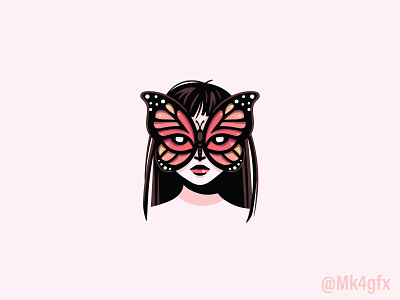 Butterfly Lady Logo (for sale)