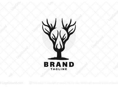 Deer Tree Logo (sold)