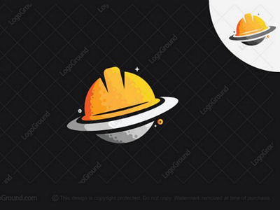 Construction planet logo for sale