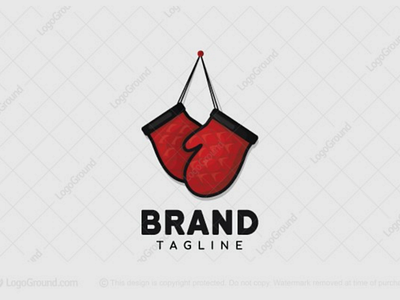 Fighting mitts logo for sale