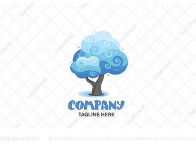 Cloud tree logo (sold)