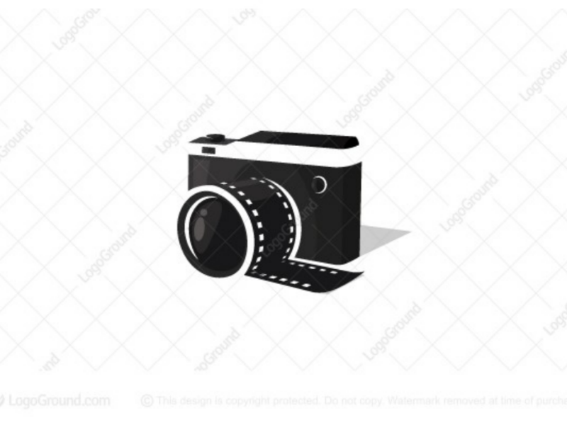 Firefly and Film Reels on Camera Logo Concept, Cinema Movie Production Logo  Design Stock Vector - Illustration of camcorder, intro: 244238411