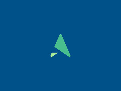 AF logoproposal 2 branding design flat icon letters logo logodesign minimal type