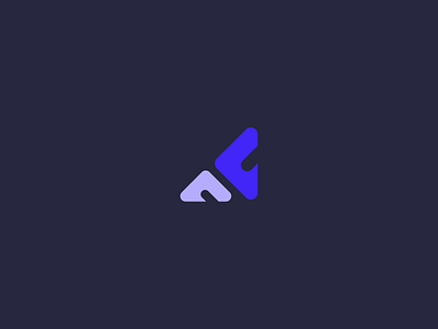 Ag Monogram Logo 2018_V3 brand design branding color design letters logo logo design minimal type ui