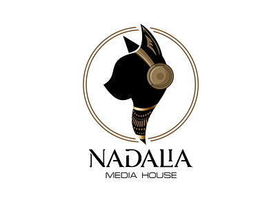 NADALIA Branding - Egyptian Goddess - Direction 2 branding egypt graphic design illustration logo pharaoh visual identity