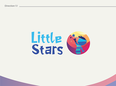 Little Stars Nursery - 2 academy branding crafts daily design handmade illustration logo nursery