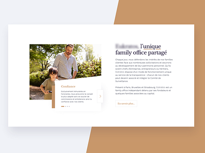 Wealth management homepage section business clean desktop finance management serif type wealth wealth management slider web web design webdesign