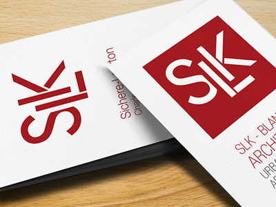 SLK architecture agency creation logo