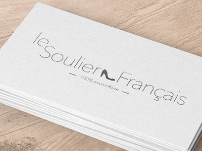 Le Soulier Français - logo design