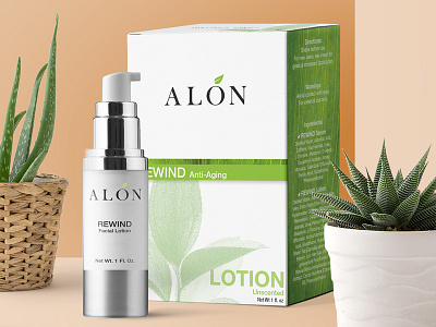 Alon Labs - Packaging Lotion Rewind cosmetic lotion packaging