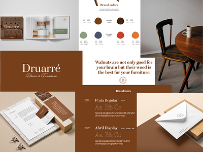 Druarré - Home & Furniture Brand Identity brand brand identity branding brandstrategy design logo logodesign vector