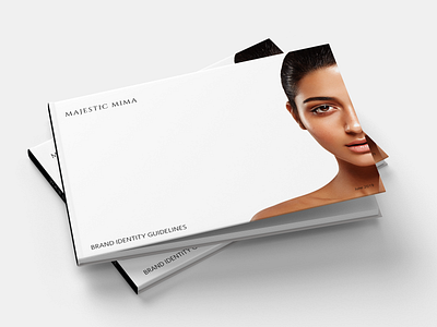 Majestic Mima Brand Identity Guidelines brand brand identity branding design business card design logo products skincare