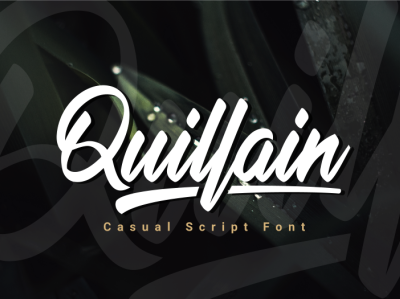 Quillain | Casual Script Font