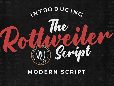 Rottweiler | Modern Script