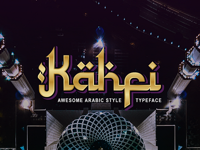 Kahfi | Arabic Style Typeface