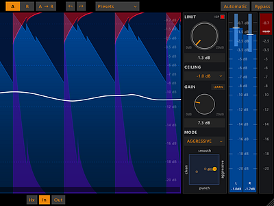 Limited-Z Redesign (Detail) audio interface music plugin ui vector vst