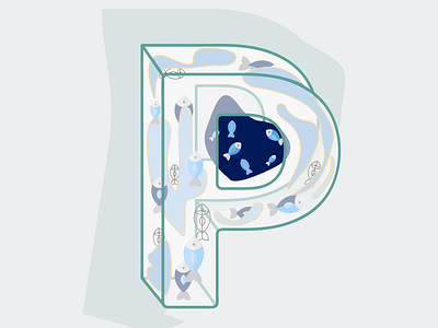 Pisces - Astrotype 36 days of type app astrology astronomy astrotype branding design galaxy illustration lettering logo space typography ux vector