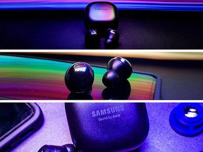 Product Photography airbuds buds pro mobile photography salaxy samsung