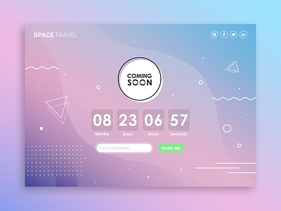 Daily UI Challenge - Countdown Timer
