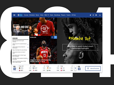 824 NBA Landing page