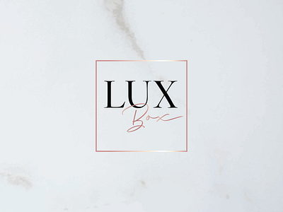 LuxBox1 design logo logodesign logos luxe luxurious luxury luxury brand luxury branding luxury design luxury logo minimal minimalism minimalist minimalist logo minimalistic