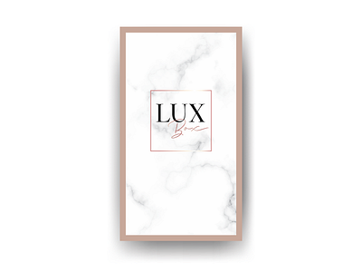 Business Card Lux Box