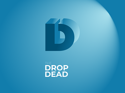The Drop Dead Logo design drop dead drop dead logo logo logo design logodesign logos vector