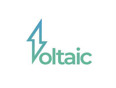 Voltaic Logo clean design eco ecofriendly ecology logo logo design logodesign logos logotype minimalistic solar vector voltaic