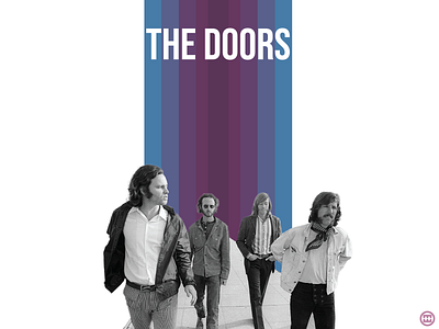 The Doors band collage collageart design doors jim morrison morrison music musician poster poster art poster design rockandroll rockandrollband the doors thedoors
