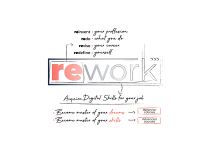 rework business concept branding business business concept design graphic design logo logodesign logos sketch