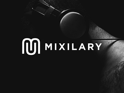 Mixilary Logo/Brand Identity app brand logo music sound