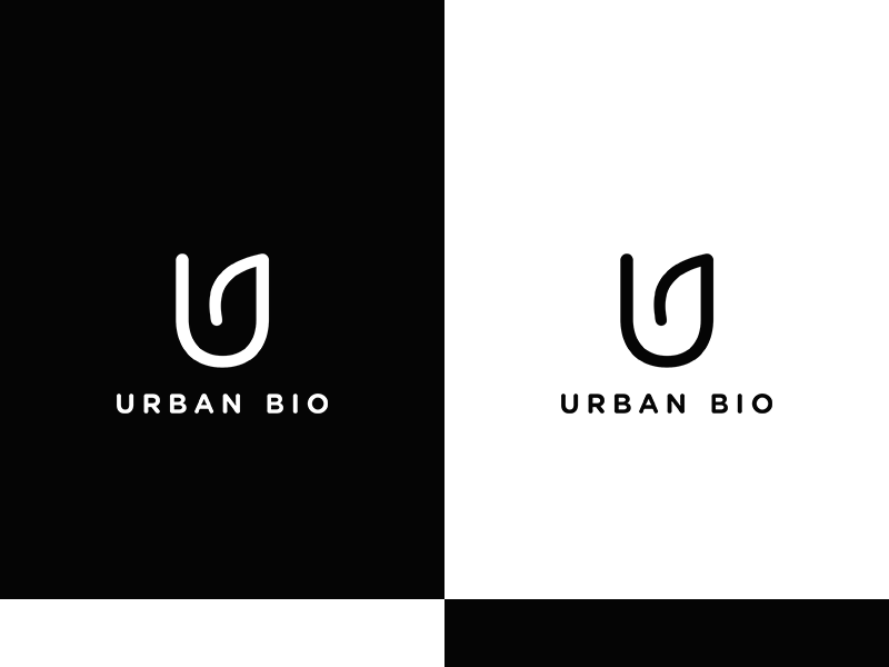 Urban Bio Logo/Brand Identity identity logotype logo