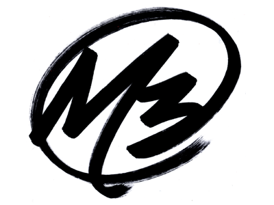 Melysa Martinez Logo handstyle ink logo typography