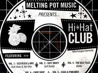 Melting Pot Music - Hi Hat Club diy self initiated
