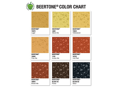 Beertone Color Swatches branding design illustration