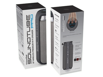 VisionTek Soundtubepro packaging packaging design