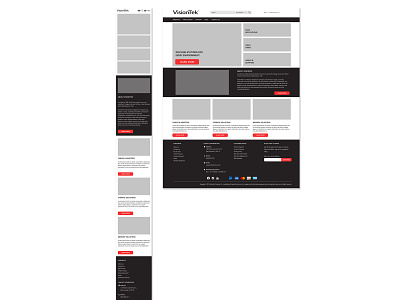 Mobile & Desktop Layout desktop ui mobile ui web design