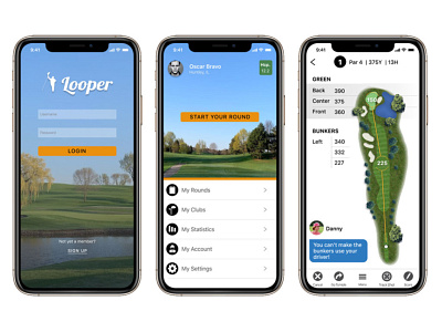 Looper, Game improvement and Caddie app design