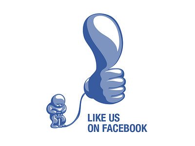 Like Me on Facebook design facebook icon like