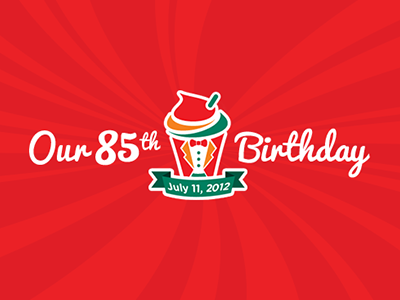 7-Eleven's 85th "Formal" Birthday Party design logo
