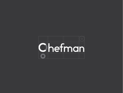 CHEFMAN brand identity branding identity design logo