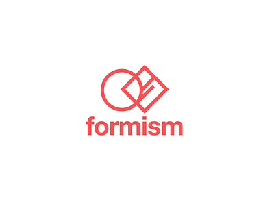 Formism Logo branding logo