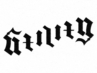 Utility ambigram ambigram blackletter grayscale hand lettering textures utility