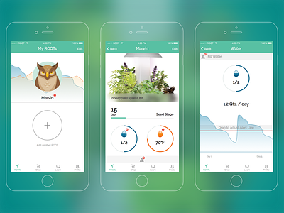 ROOT App app ios iphone screens