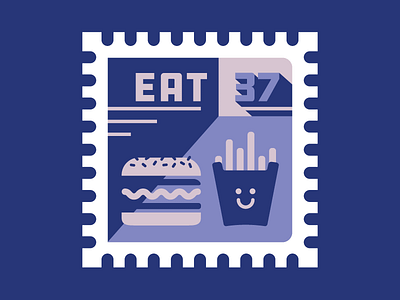 EAT burger eat food stamp