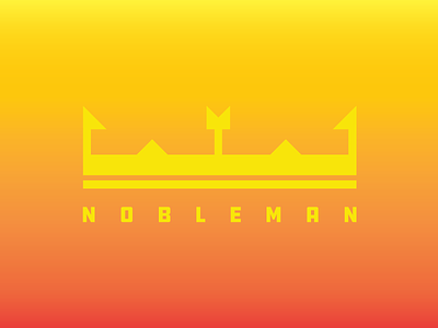Nobleman crown icon logo mark